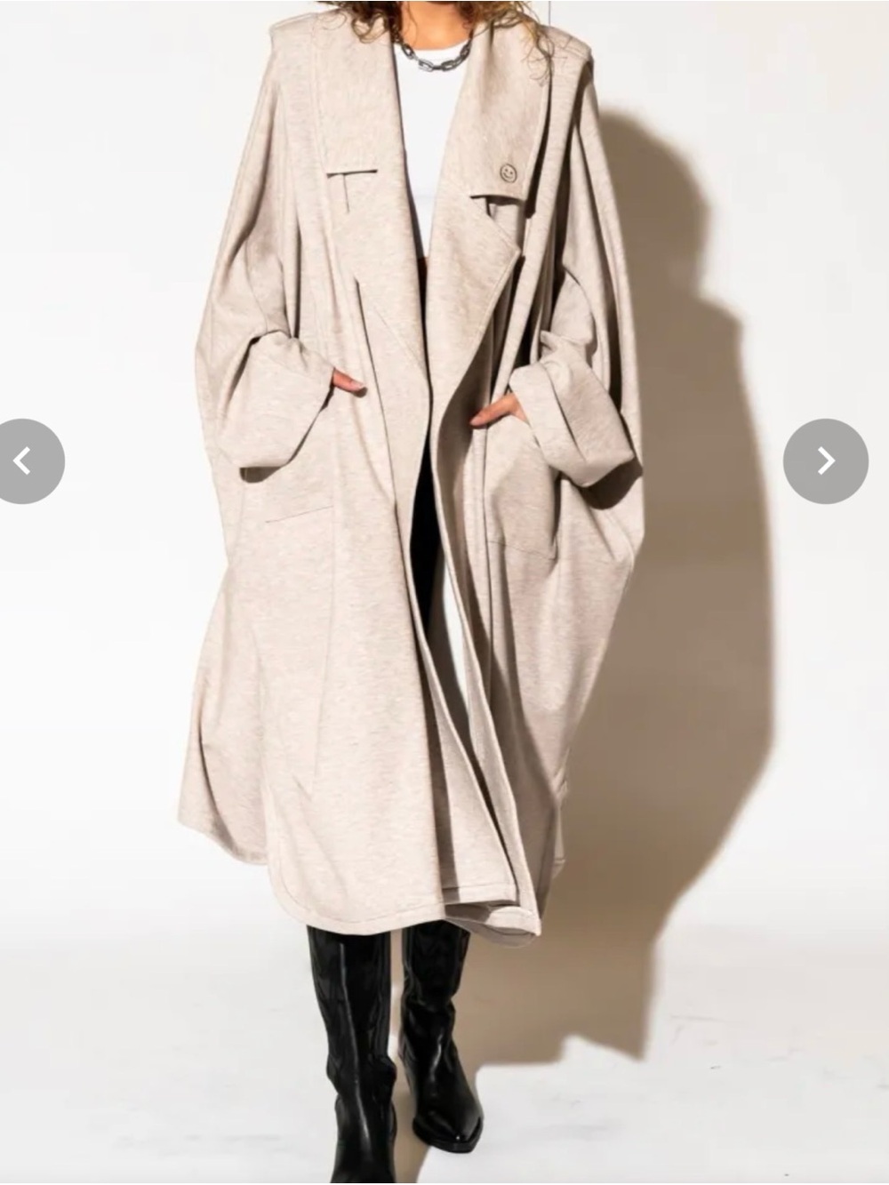 Dressed in LALA Icon Status Drape Cape/Sweater/Poncho